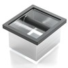 Bottomless Coffee Knock Box, Stainless Steel Espresso Knock Box Chute