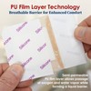 MEDca Silicone Foam Dressing w/Adhesive Border 3"x3" (Pack of 10)