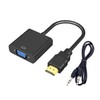 JZK 1080P HDMI to VGA Adapter, Gold Plated HDMI Male