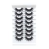 False Eyelashes 8 Pairs Natural Long Density 3D Curly False