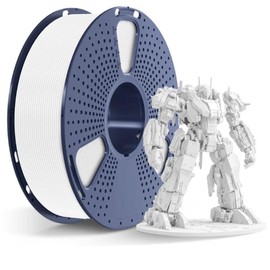 PLA+ 2.0, Upgraded PLA+(PLA Plus), 3D Printer Filament 1KG:_PLA+ 2.0 | White