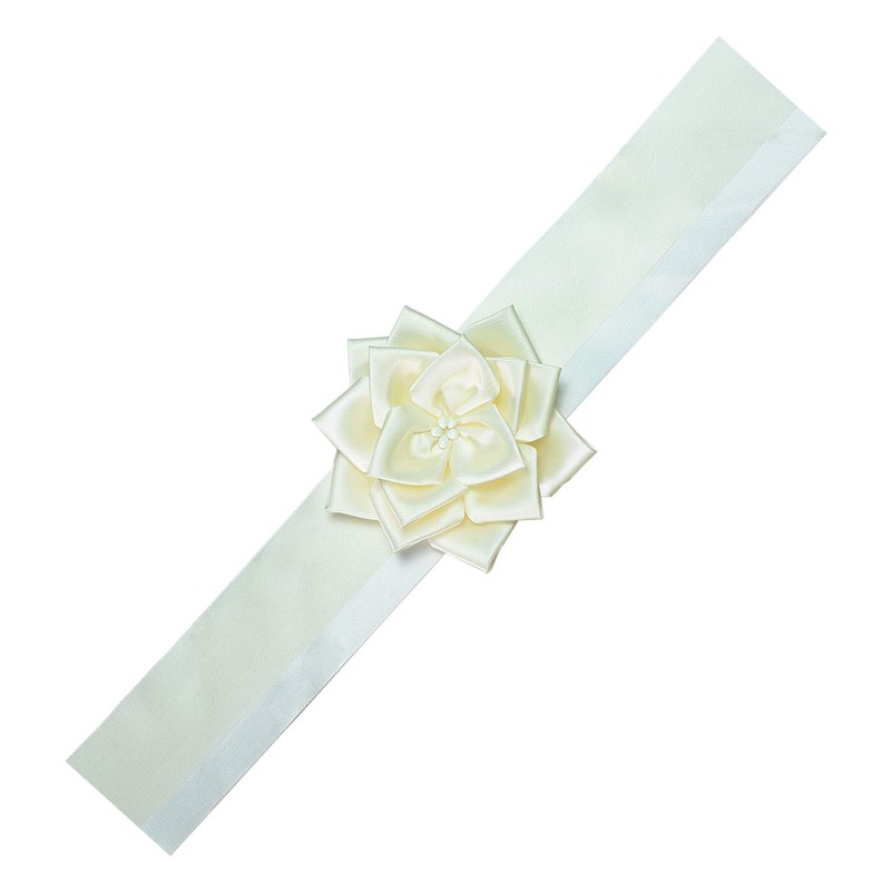 FUJICOLOR 905377 Portrait Picture Frame, Ribbon, Pearl White