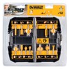 DeWalt DT90016-QZ Cutter Set, One Size, Set of 12 Pieces