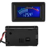 LCD Display Digital Water Cooling Thermometer Pointer Temperature Indicator 5V-24V