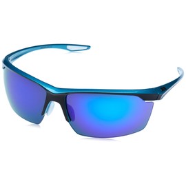 Trespass Hinter, Blue, Sunglasses with UV Protection & Cloth Bag / Category 3 Polarised Polycarbonate Lenses, Blue