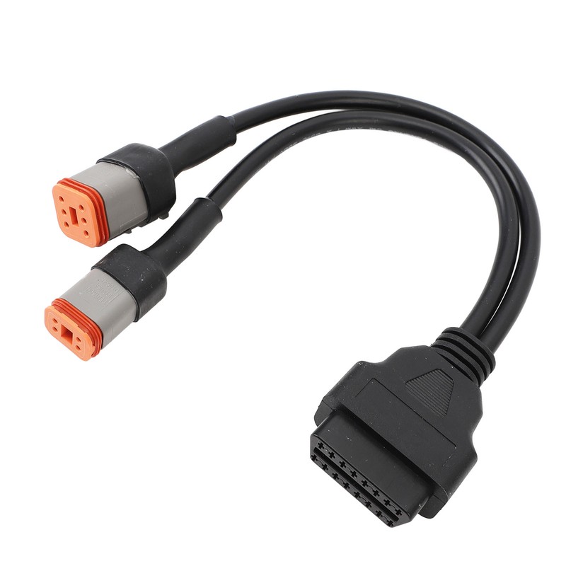 2 in 1 OBD Adapter Diagnostic Scanner 4Pin 6pin to