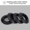 Keenso Kayak Paddle Drip Rings 4 Piece Practical Rubber Drip