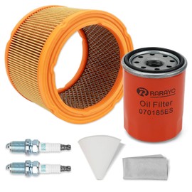 RARAYC 5665 Maintenance Kit Compatible with Generac 20KW Cooled Generators 999cc Engine (Prior to 2013 with Paper Funnel Oil Wipe Replace Part Number 00G5894 Air Filter 070185E Oil Filter