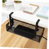 TEHAUX 1 Set Under Desk Cable Tray Wire Organizer with