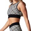 Agility Bra Plaid Medium