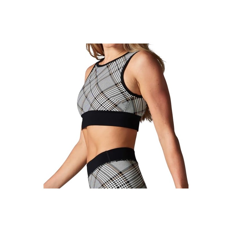 Agility Bra Plaid Medium