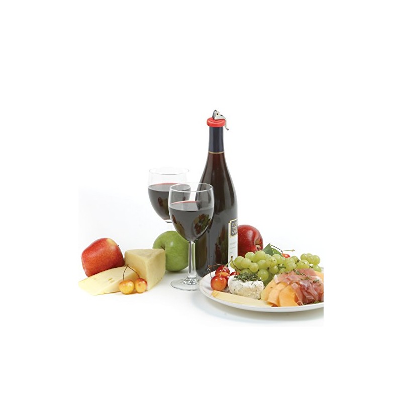 Norpro 288 Bottle Stopper, 3 Piece, Multicolored