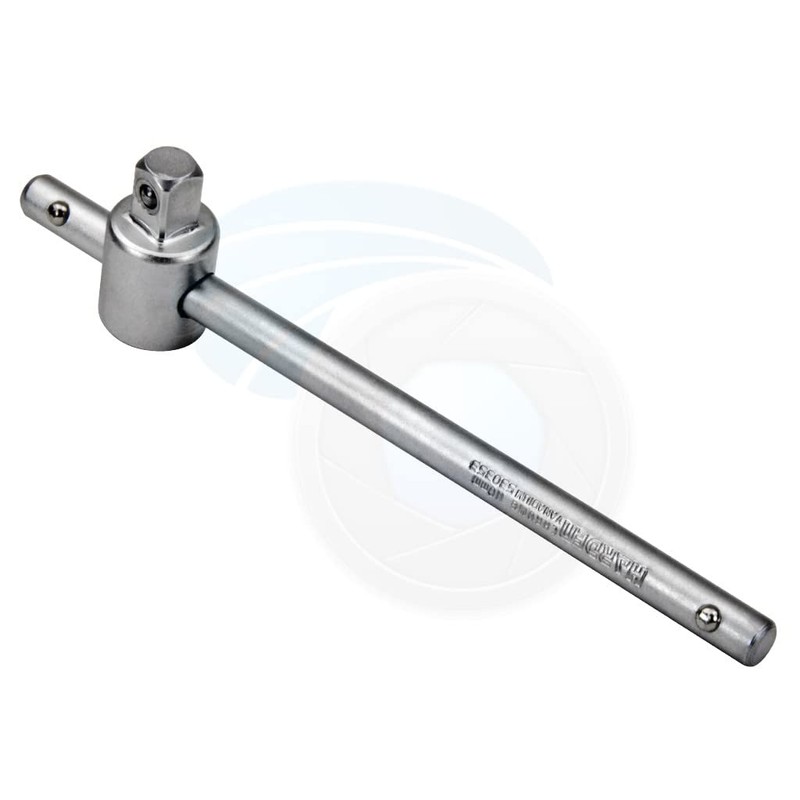 Harden 1/4in Drive Sliding T Bar Handle Socket Wrench Spanner