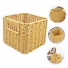 VILLFUL Elegant Desktop Basket Woven Storage Basket for Office Kitchen