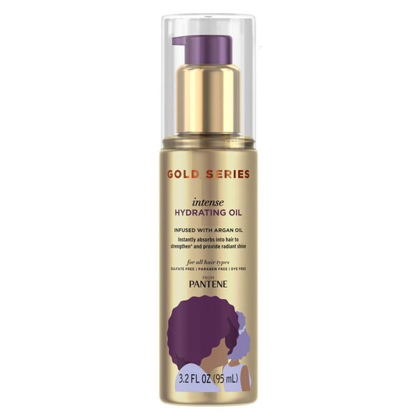 Pantene Gold Series Intense Hydrating Oil 3.2 Ounce (95ml) (6