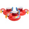 GoFloats Parrot Drink Float 3 Pack - Inflatable Pool and