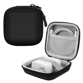 TYSM-CC Mini Reise Aufbewahrungstasche – Robuster Reißverschluss Aufbewahrungstasche für USB-Kabel, Ladegeräte, SD-Karten, Powerbanks – Kompakt & Platzsparend für Reise, Büro und Haushalt