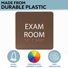 ADA CENTRAL SIGNS - 6" X6" Exam Room Sign -