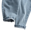 JWWN Little Boys Girls Long Denim Bib Overalls Kids Soft