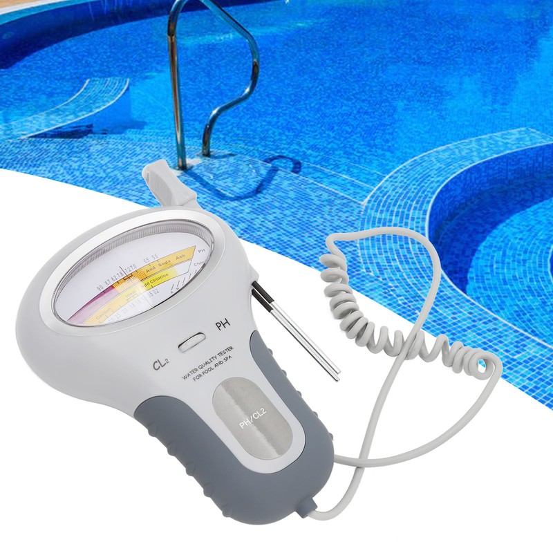PH CL2 Level Water Quality Tester Professional Portable Chlorine PH
