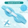 2 Antifaces de Gel para Ojos Frío y Caliente para