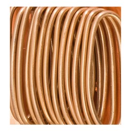 folia 79644 - Aluminium Wire, Craft Wire in Copper, 2 mm x 5 m, Particularly Easy to Mould, for Crafts and Decoration