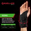 Mueller Muñequera ajustable verde – derecha SM/MD 86271 1 cada