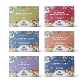 VALVERBE Mix 6 tisane Rilassanti biologiche - 120 g