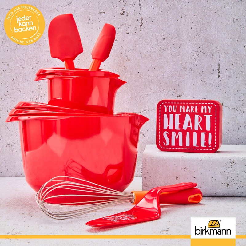 Birkmann, Colour Kitchen, Whisk Made of High-Quality Stainless Steel with