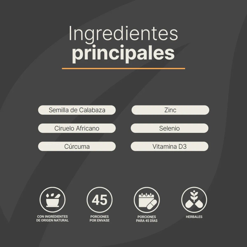 Suplemento Para La Próstata De 90 Cápsulas. Pros B Life