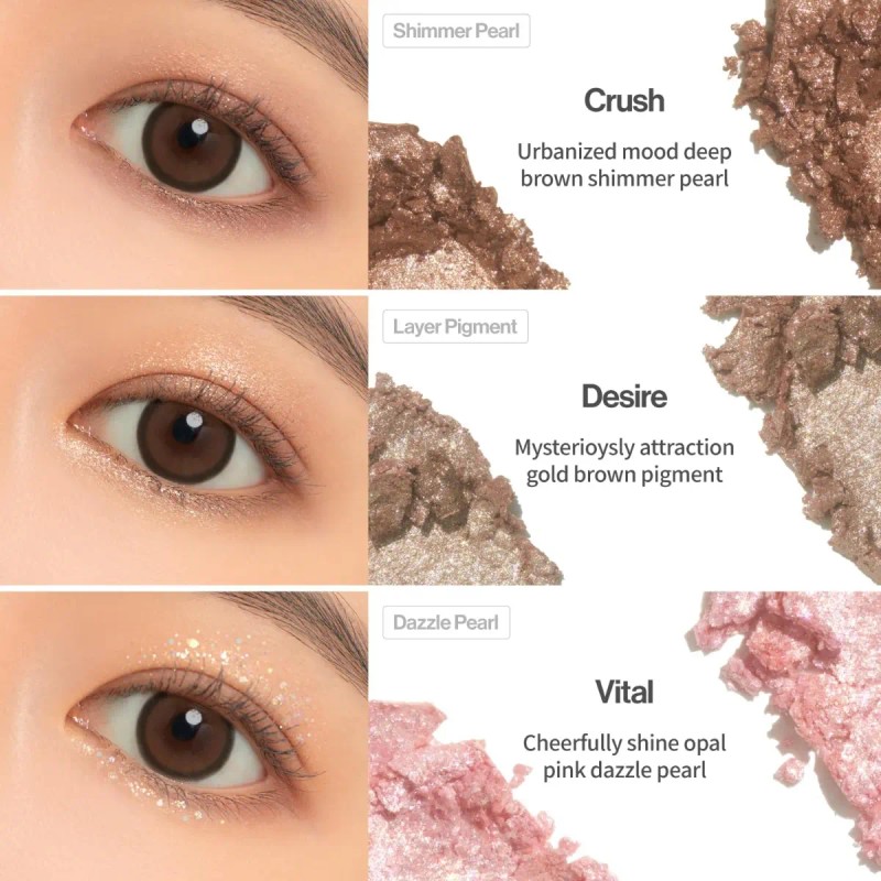 Paleta De Sombras Unleashia Glitterpedia Ojos Maquillaje