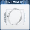 INFINAUTO 4PCS Hub Centric Ring 54.1mm ID to 56.6mm OD
