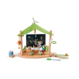 Hape Green School Doll Playset Toy