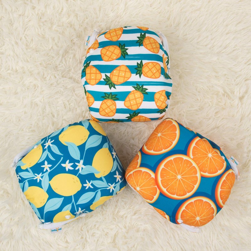 Babygoal Baby Swim Diapers 3 Pack for 0-8 Months Infant