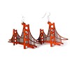 Golden Gate Bridge Earrings