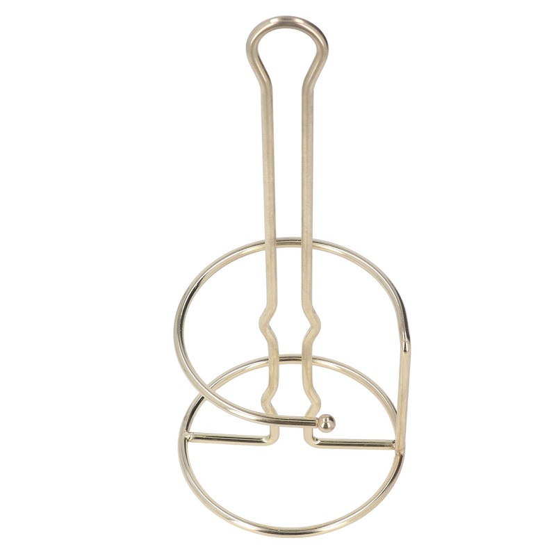 Tissue Reserve Holder Electroplating Bright Vertical Style Gold Iron Easy
