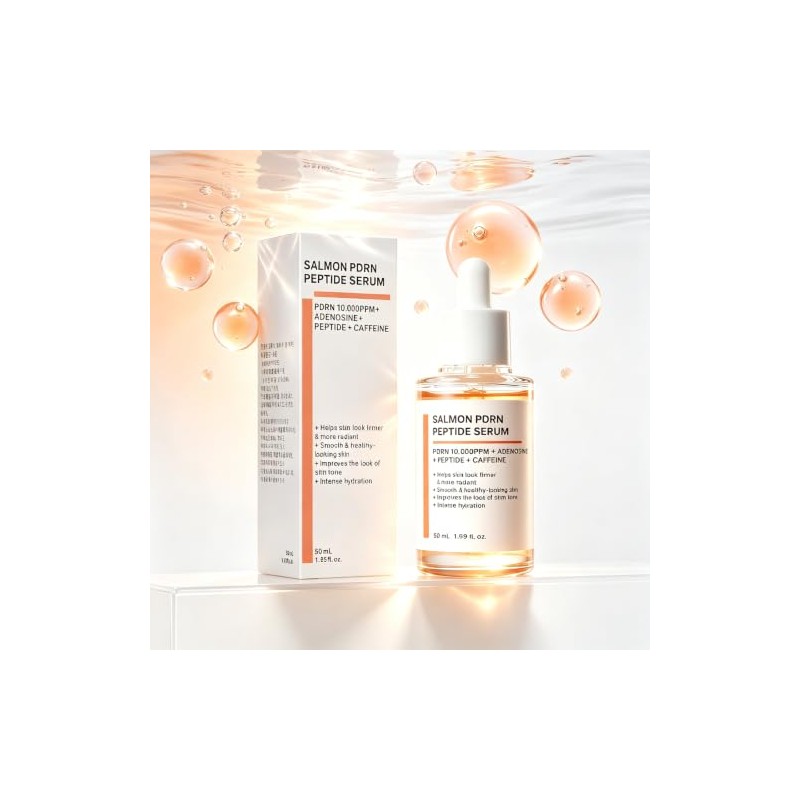 Suero Facial de Péptido de PDRN Salmón 50ML, Skin Restoration