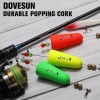 Dovesun Fishing Bobbers Popping Cork Weighted Fishing Floats Fishing Corks