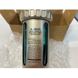 Baomain Auto Drain AD402-04 3/8" PT Port Nylon Bowl