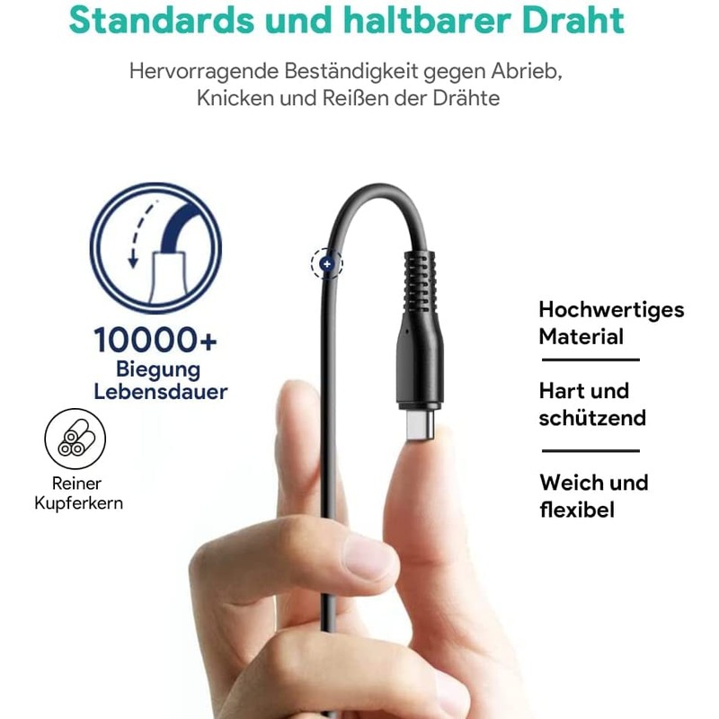 HKY 100 W Quick Charger PD USB-C for Medical Devices