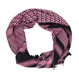 Harrys-Collection PLO Pali Scarf in 20 Colours 100% Cotton Thick, pink