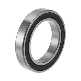 ACROPIX 6909DDU Deep Groove Ball Bearings 45x68x12mm P5 Double Rubber Seal Lubricated Bearings 1 Pc Car Scooter Skateboard Wheel Universal Black Silver Tone