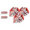 Target Darts Stephen Bunting Flights, Pack of 9 - NO.2