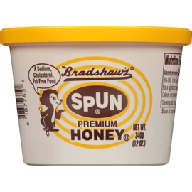 Bradshaw’s Spun USA Clover Honey, 12 Ounce Bradshaw’s Premium Clover Honey From USA Beekeepers