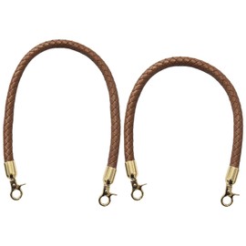 HDGSAFD 2 Pieces Woven Handbag Straps, Luggage Accessories, Pu He Bag Straps, Bag Replacement Shoulder Straps, DIY Bag Accessories