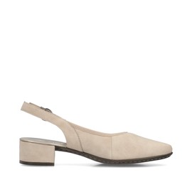 Rieker 47060 Women's Low-Top Trainers, Beige 62