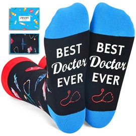 Zmart Unique Gifts for Doctors Men Male - Best Doctor Ever Gifts Funny Doctor Gifts for Men Christmas Gifts for Doctors Doctor Day Gifts, Funny Doctor Socks