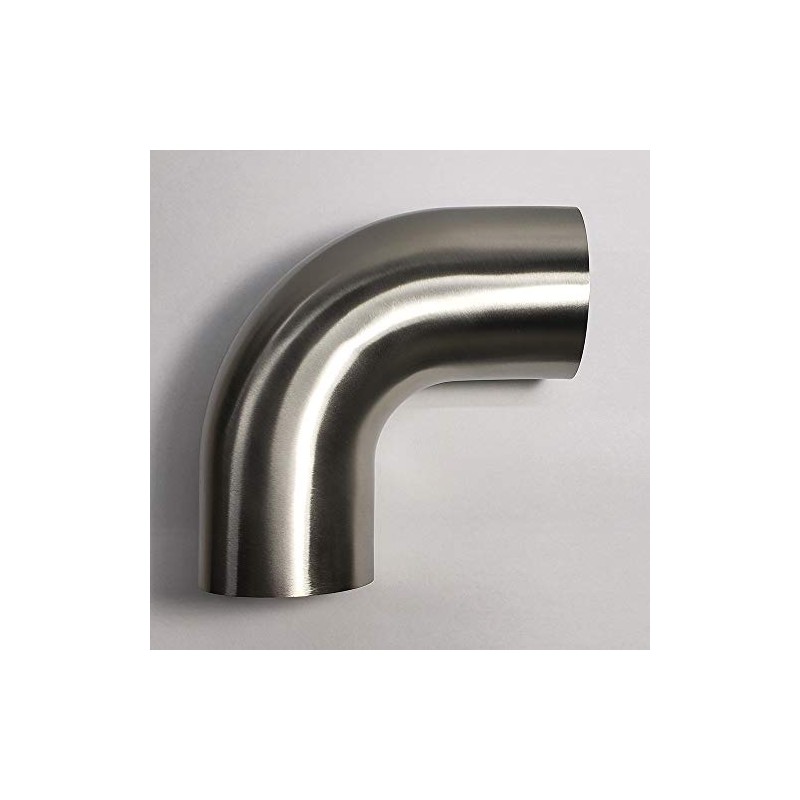 4" Stainless 90° Mandrel Bend Elbow - 1D Tight Radius