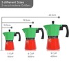 Milu Espresso Maker (No Induction) | 2, 3, 6, 9