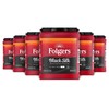 Folgers Black Silk Dark Roast Coffee, 9.6 Ounces (Pack of